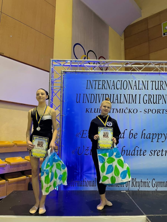 Ritmičke gimnastičarke GK Šibenik-Dalmacija ovog vikenda sudjelovale na međunarodnom kupu