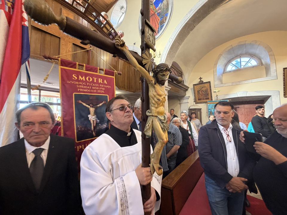 Smotra izvornog pučkog crkvenog pjevanja Šibenske biskupije održana u Primoštenu