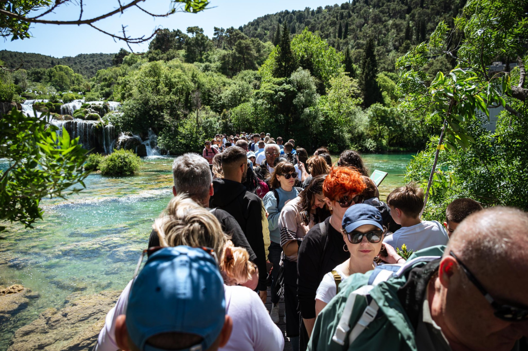 Podijeljeno 2000 porcija fažola i 1500 autohtonih i medonosnih sadnica u NP Krka