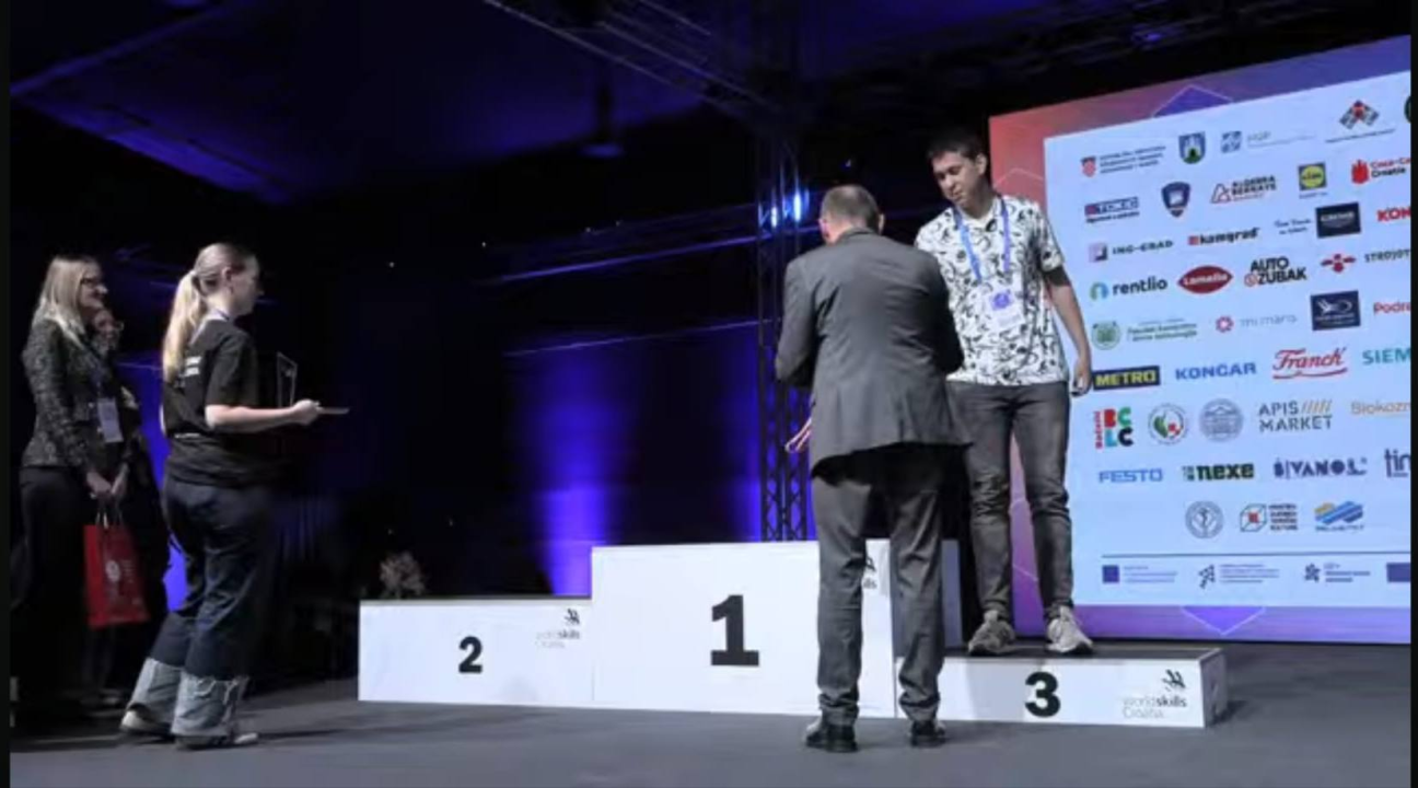 Učenici Tehničke škole Šibenik nastavili nizati medalje na Wordskills natjecanju