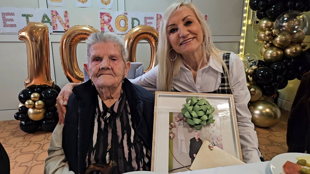Ljeposava proslavila 100. rođendan u Cvjetnom domu